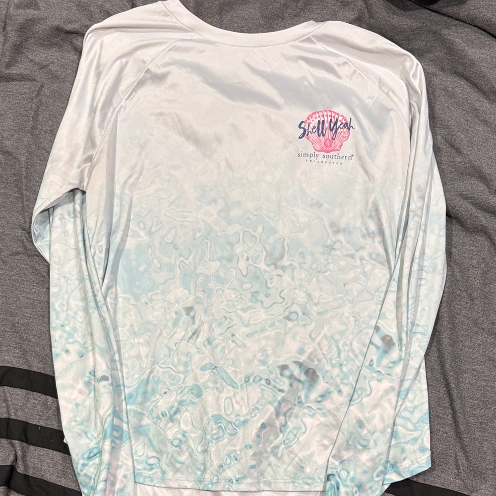 Simply Southern Shell Yeah Ombre Long Sleeve